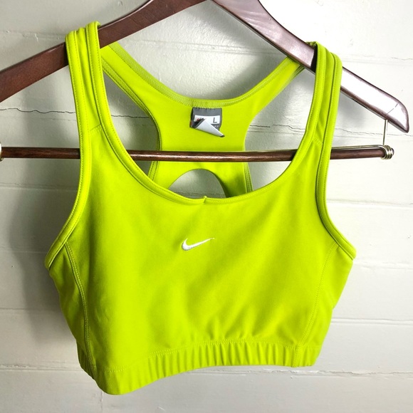 Nike Other - Vintage Nike lime Green Sports bra